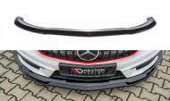 Spojler pod nárazník lipa Maxton - Mercedes A45 AMG W176 2013-2015 černý lesklý plast