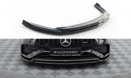 Spojler pod nárazník lipa Mercedes-AMG A35 W177 Facelift černý leský plast