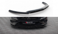 Spojler pod nárazník lipa Mercedes-Benz CLS C218 Facelift černý leský plast