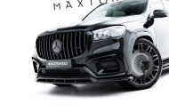 Spojler pod nárazník lipa Mercedes-Benz GLS AMG-Line X167 Facelift černý lesklý plast