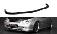 Spojler pod nárazník lipa Mercedes CLK W 209 pro standartní verzi černý lesklý plast