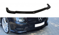 Spojler pod nárazník lipa Mercedes CLS C218 černý lesklý plast