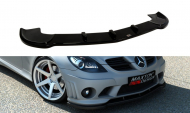 Spojler pod nárazník lipa Mercedes SLK R171 (pro Me-SLK -r171-AMG204-f1) černý lesklý plast