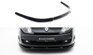 Spojler pod nárazník lipa Renault Laguna Hatchback GT Mk3 černý lesklý plast