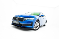 Spojler pod nárazník lipa Škoda Octavia Liftback / Combi Mk4 Facelift černý lesklý plast