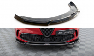Spojler pod nárazník lipa V.1 Alfa Romeo Tonale Mk1 černý leský plast