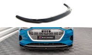 Spojler pod nárazník lipa V.1 Audi e-tron černý lesklý plast