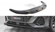 Spojler pod nárazník lipa V.1 Audi Q3 Sportback S-Line černý lesklý plast