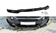 Spojler pod nárazník lipa v.1 BMW X6 F16 MPACK černý lesklý plast