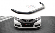 Spojler pod nárazník lipa V.1 Honda Civic Mk9 černý lesklý plast