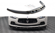 Spojler pod nárazník lipa V.1 Maserati Ghibli Mk3 černý lesklý plast