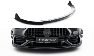 Spojler pod nárazník lipa V.1 Mercedes-AMG CLE 53 C236 černý lesklý plast