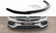 Spojler pod nárazník lipa V.1 Mercedes-Benz E63 AMG kombi/Sedan S213/W213 černý lesklý plast
