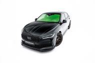 Spojler pod nárazník lipa V.1 Škoda Superb Sportline Mk4 černý lesklý plast