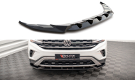 Spojler pod nárazník lipa V.1 Volkswagen Atlas Cross Sport černý matný plast