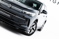 Spojler pod nárazník lipa V.1 Volkswagen Tiguan Mk3 černý lesklý plast