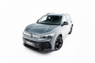 Spojler pod nárazník lipa V.1 Volkswagen Tiguan R-Line Mk3 černý lesklý plast