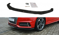 Spojler pod nárazník lipa V.2 Audi A4 B9 S-Line carbon look