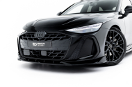 Spojler pod nárazník lipa V.2 Audi A6 S-Line C9 černý lesklý plast