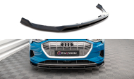 Spojler pod nárazník lipa V.2 Audi e-tron černý lesklý plast