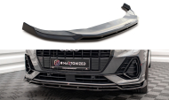 Spojler pod nárazník lipa V.2 Audi Q3 S-Line F3 černý lesklý plast