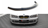 Spojler pod nárazník lipa V.2 BMW 3 Coupe E46 černý lesklý plast