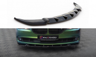 Spojler pod nárazník lipa V.2 BMW 7 F01 černý leský plast