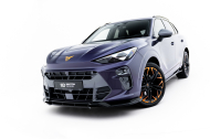 Spojler pod nárazník lipa V.2 Cupra Terramar Mk1 černý lesklý plast