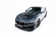 Spojler pod nárazník lipa V.2 Ford Mustang Dark Horse Mk7 černý lesklý plast