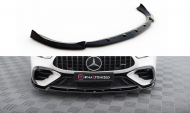 Spojler pod nárazník lipa V.2 Mercedes-AMG GT 43 4 Door Coupe V8 Styling Package černý leský plast