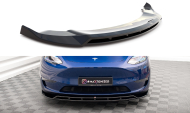 Spojler pod nárazník lipa V.2 Tesla Model Y carbon look