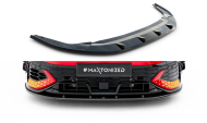 Spojler pod nárazník lipa V.2 Volkswagen Golf GTI Clubsport Mk8 Facelift černý lesklý plast