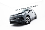 Spojler pod nárazník lipa V.2 Volkswagen Tiguan Mk3 černý lesklý plast