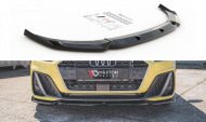 Spojler pod nárazník lipa V.3 Audi A1 S-Line GB černý lesklý plast