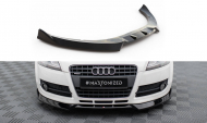 Spojler pod nárazník lipa V.3 Audi TT 8J černý lesklý plast