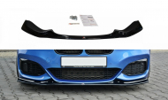 Spojler pod nárazník lipa V.3 BMW 1 F20 M-Power facelift carbon look