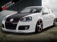 Spojler pod nárazník lipa Volkswagen Golf 5 GTI Votex carbon look