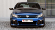 Spojler pod nárazník lipa Volkswagen Golf VI R Cupra Look černý lesklý plast