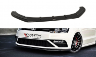 Spojler pod nárazník lipa Volkswagen Polo 5 GTI facelift V.1 černý lesklý plast