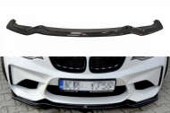 Spojler pod přední nárazník lipa BMW M2 (F87) COUPÉ (2016 - ) černý lesklý plast
