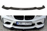 Spojler pod přední nárazník lipa BMW M2 (F87) COUPÉ (2016 - ) černý lesklý plast