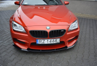 Spojler pod přední nárazník lipa BMW M6 GRAN COUPÉ (F06) 2012- 2014 černý lesklý plast