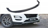 Spojler pod přední nárazník lipa Hyundai Tucson Mk3 Facelift 2018- carbon look