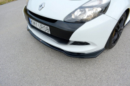 Spojler pod přední nárazník lipa RENAULT CLIO MK3 RS FACELIFT 2009- 2012 carbon look