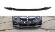 Spojler pod přední nárazník lipa V.1 BMW 3 G20 M-pack 2019- carbon look