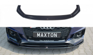 Spojler pod přední nárazník lipa V.2 Audi RS4 B9 carbon look