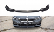 Spojler pod přední nárazník lipa V.2 BMW 3 G20 M-pack 2019- matný plast