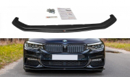 Spojler pod přední nárazník lipa V.2 BMW 5 G30/ G31 M-Pack 2017- černý lesklý plast