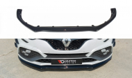 Spojler pod přední nárazník lipa V.2 Renault Megane IV RS 2018-  černý lesklý plast