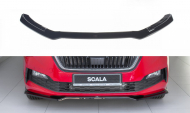 Spojler pod přední nárazník lipa V.2 Škoda Scala 2019 -  carbon look